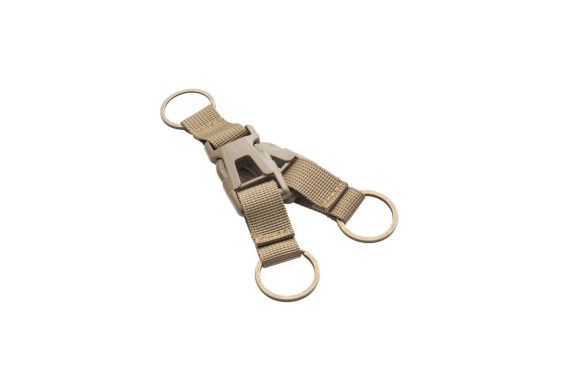 Abnehmbarer Schlüsselanhänger - Khaki 