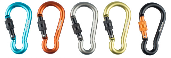 Karabiner Birne Schraubverschluss 