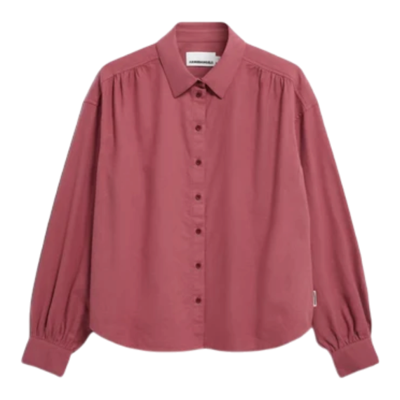 EFINARAA FLANNEL BLOUSE Bluse langarm Solid 