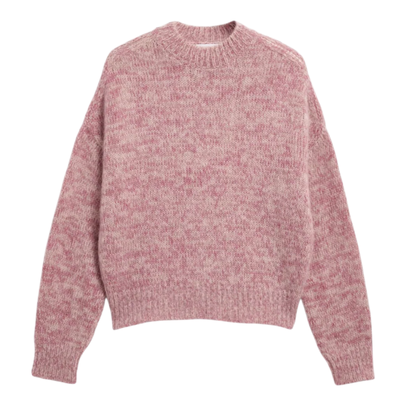 MOULINÉ BRUSHED KNIT SWEATER Strick Pullover Solid 