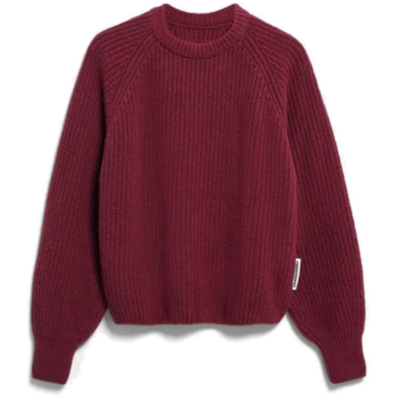 RIB KNIT SWEATER Strick Pullover Solid 