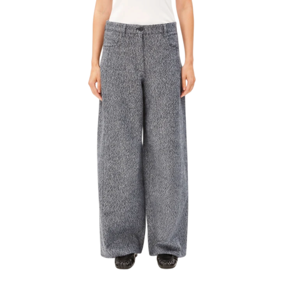 TWEED BARREL PANT Hose Stoffhose Allover 