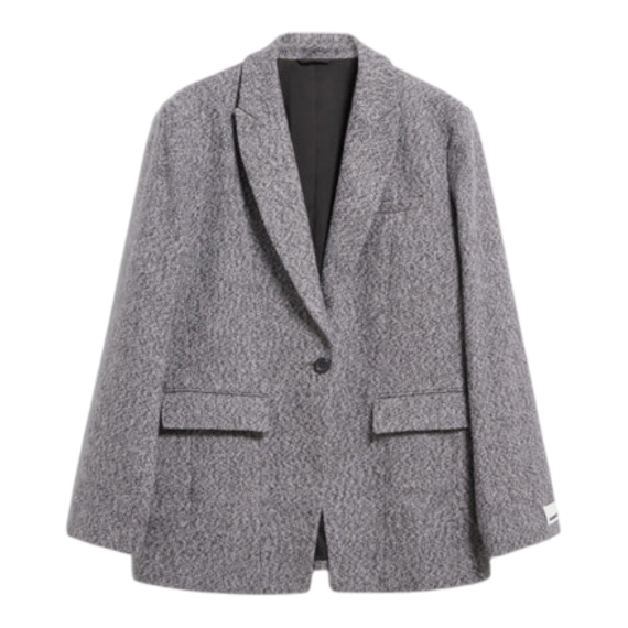 TWEED OVERSIZED BLAZER Jacken/Outerwear Blazer Allover 