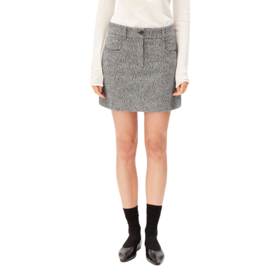 TWEED SKIRT Röcke Web Allover 