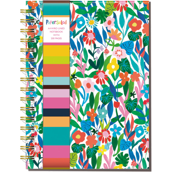 Spiralbuch A4, liniert, 200 Seiten 