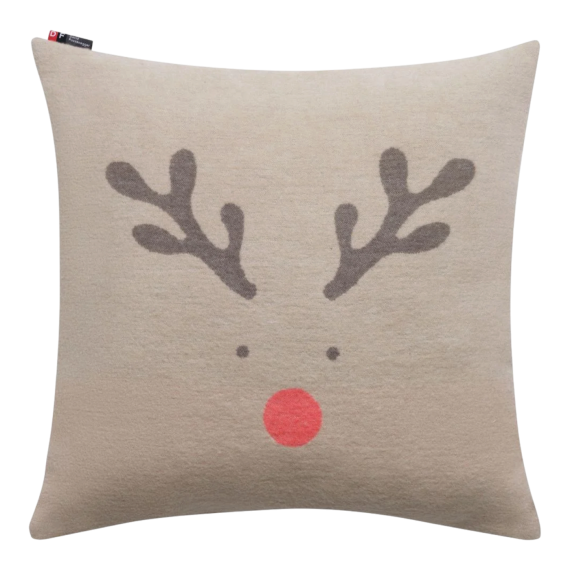 SILVRETTA gefülltes Kissen "Rudolph" 45/45 