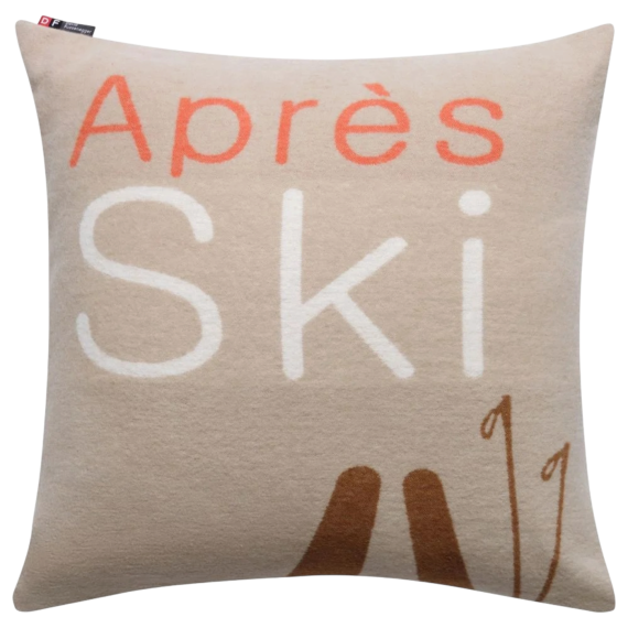 SILVRETTA Kissenhülle "Apres Ski" 50/50 