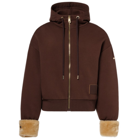 SEIKA hooded full zip cardigan 