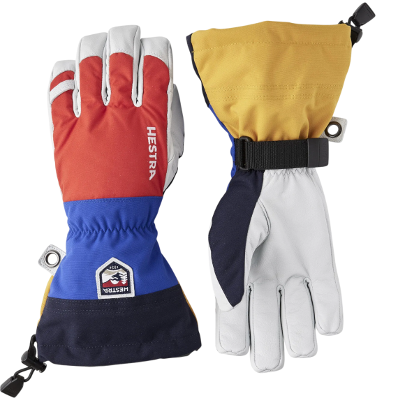 Army Leather Heli Ski - 5 finger 