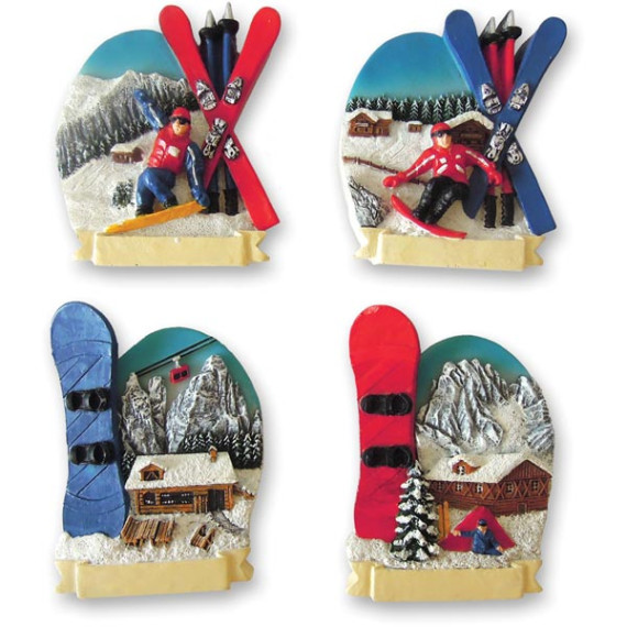 Magnet Ski-Snowboard 