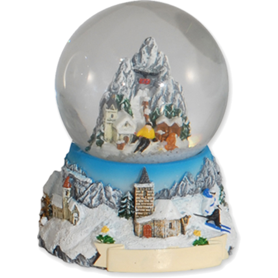 Schneekugel 4,5cm Winter 