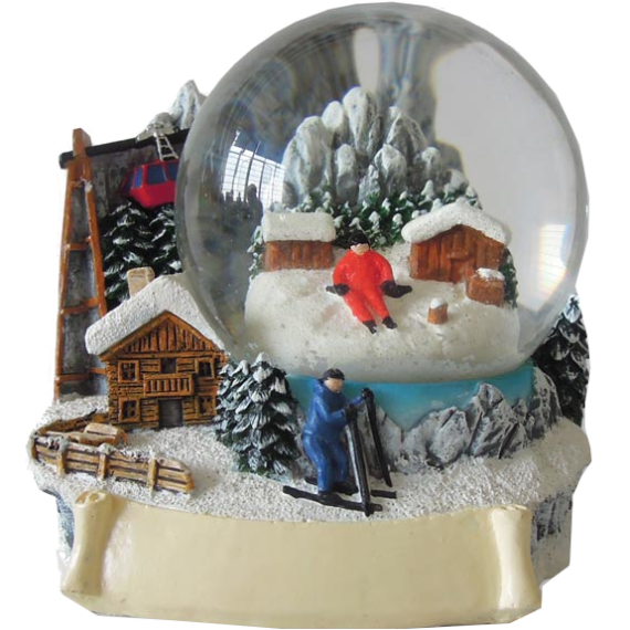 Schneekugel Seilbahn 6,5 