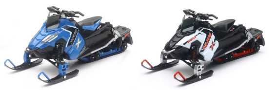 SNOWMOBIL POLARIS 1:16 METALL 