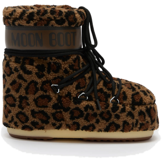 MB Icon Low Fleece Leopard 