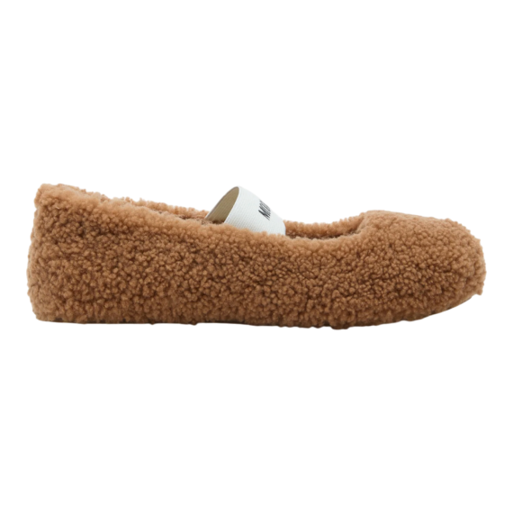 MB Shearling Ballerina 