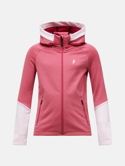 Jr Rider Essentials Midlayer Zip Hood 