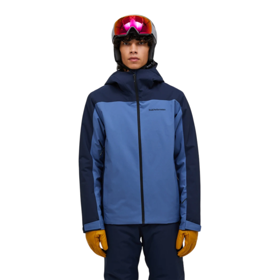 M Maroon Blocked HIPE 2L Insulated Shell Jacket 