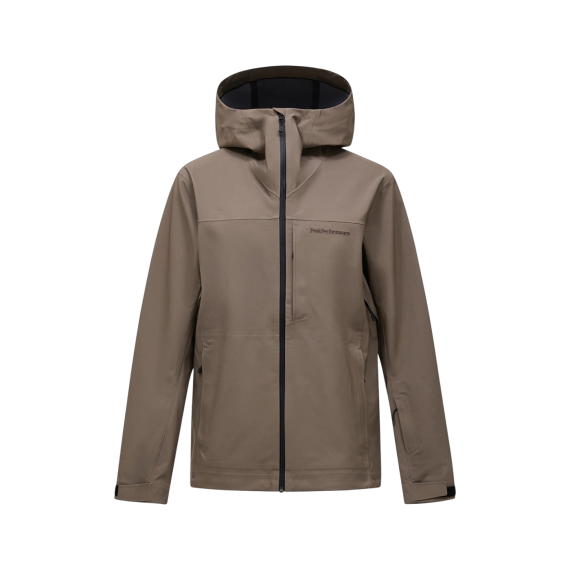 M Maroon HIPE 3L Shell Jacket 