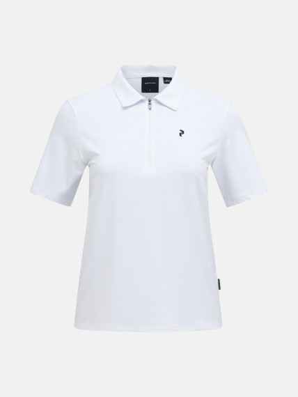W Comfort Zip Polo 