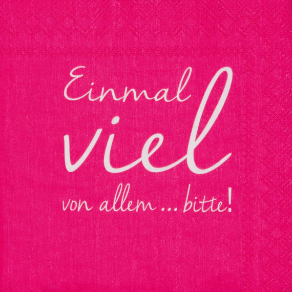 Cocktail Serviette 25x25cm 