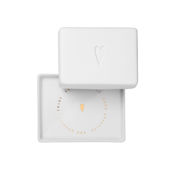 "PET 1/4 Butterdose Herz  