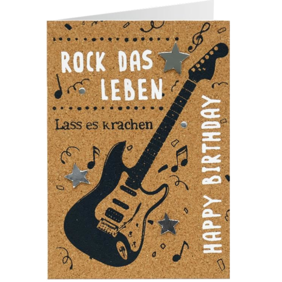 Grußkarte Kork 