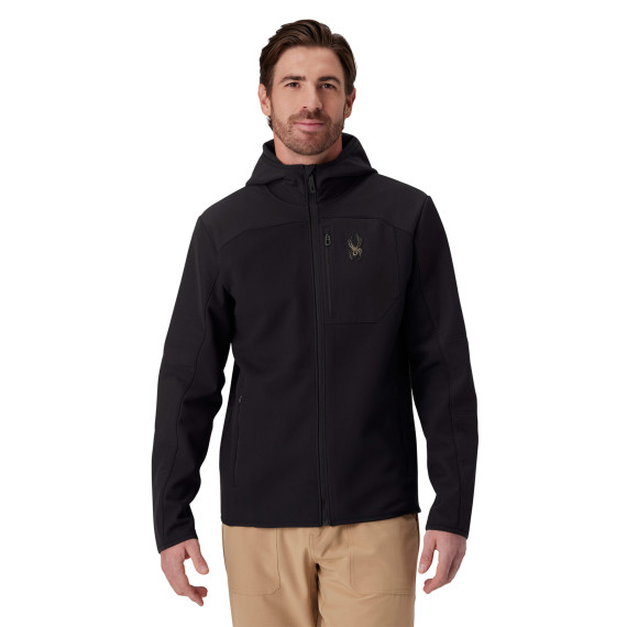 WEB SHELLFLEECE HOODED JACKET 