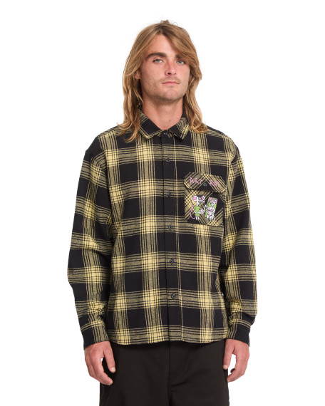 FA OZZY PLAID LS 
