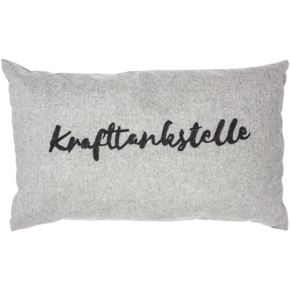 Krafttankstelle Kissen m. Zirbenflocken 30 x 50cm 